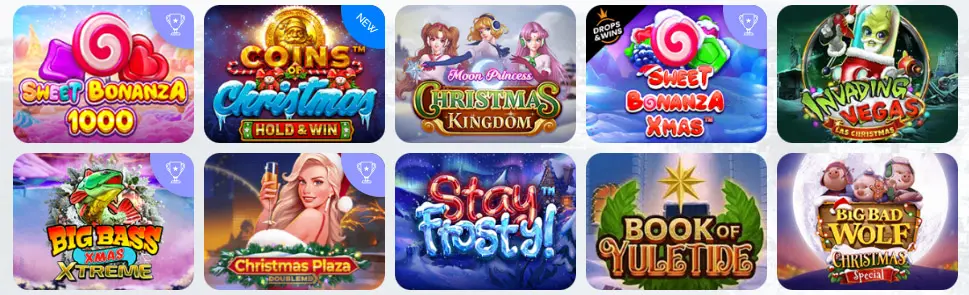 Tous les jeux Spin Panda Casino