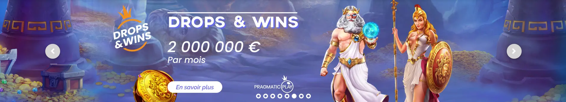 Drop and Wins Spin Panda Casino