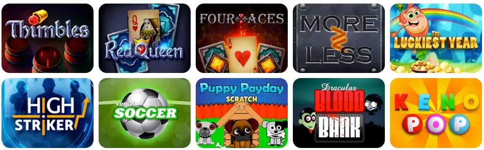 Jeux en ligne Spin Panda Casino
