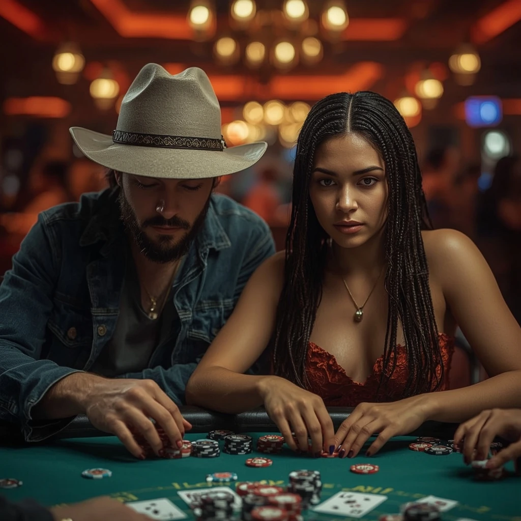 photo de deux joueurs de poker Spin Panda Casino
